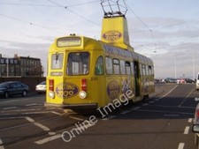 Photo 6x4 Tram at Fleetwood Tram 630 in Karting 2000 livery, Near to Life c2005