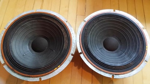 Pair janszen 12in - pair, alnico