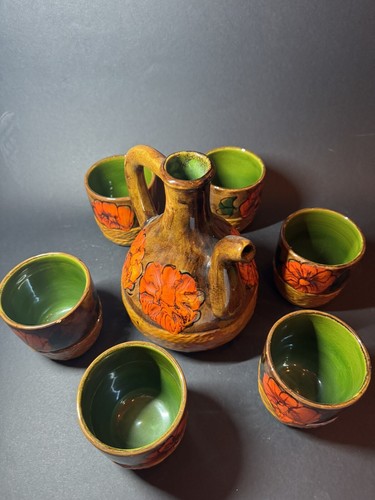 Set ceramica smaltata vintage