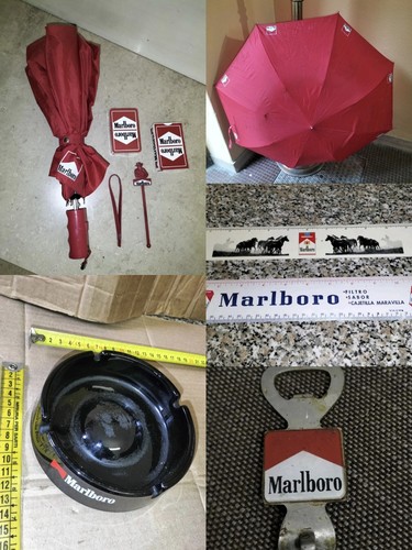 Lotto vintage marlboro gadget - marlboro,