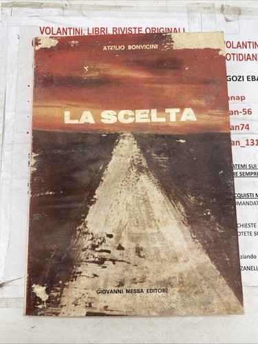 Attilio bonvicini la scelta - bonvicini,