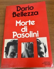 Libro "Morte di Pasolini" di