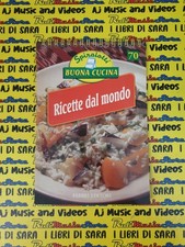 book libro RICETTE DAL MONDO