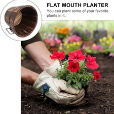 Vaso per fiori in legno, vaso