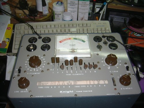 Knight tube tester - tube,