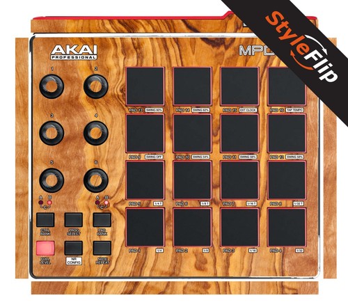 Akai mpd 218 skin legno - skin,
