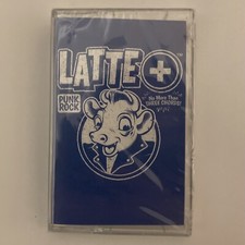 LATTE+ “Punk Rock” Cassette k7 Italy Punkreas Senzabenza Manges Shandon