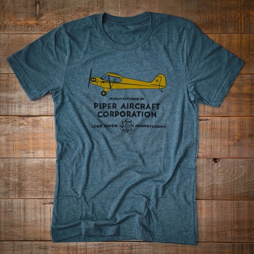 Shirt avion piper aircraft - piper,