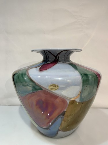 Vaso cristallo soffiato - in,