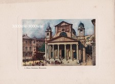 STAMPA GIOVANNI GUERZONI GENOVA CHIESA SANTISSIMA ANNUNZIAT EPOCA 1930--550