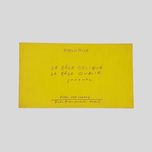 Emilio villa rage - villa, oblique