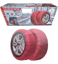 Calze da Neve, Taglia XL, omologate Italia EN 16662-1 Montaggio rapido Taglia XL