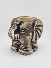 APS Tiki Ceramic Elephant Cocktail Mug 350ml Drink Pub Bar Man Cave Rare VGC