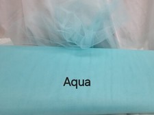 Tulle 54" Aqua  or any of the