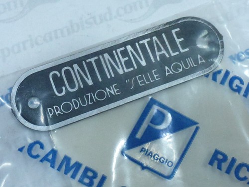 Targhetta aquila continentale - targhetta,