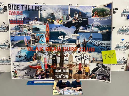 Blak bear surf club - bear,