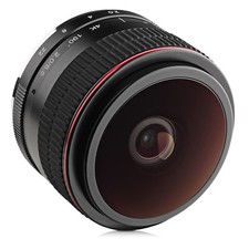 Opteka 6.5mm Fisheye Lens for