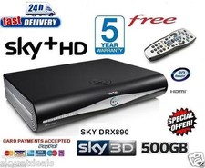 SKY HD BOX PLUS + HD BOX - 500GB - SKY AMSTRAD DRX890 - SU RICHIESTA ULTIMA VERSIONE