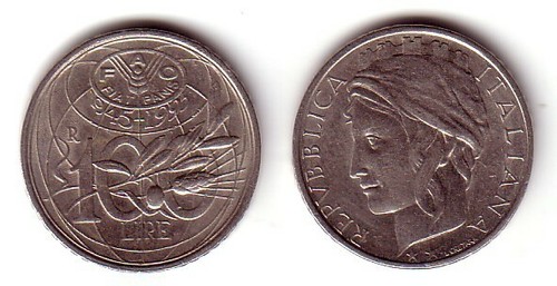 100 lire fao 1995 fdc - 100,