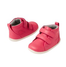 Bobux SU Sneaker da bambina Grasscourt Hi in lampone radiante