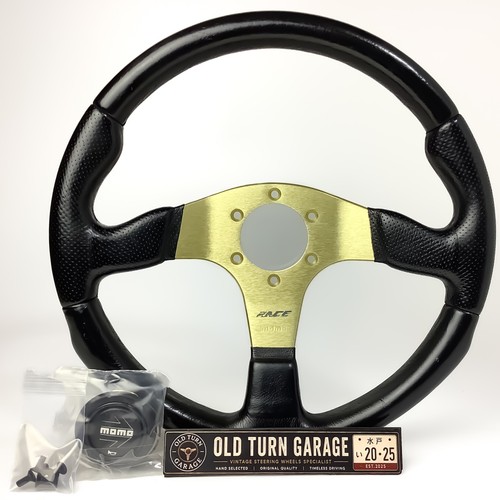 Volante momo race raggi oro - volante,