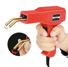 Saldatrice Plastica Calda 50W Kit Riparazione Paraurti Auto Con 200 Graffette