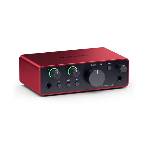 Focusrite scarlett solo - scarlett, 4a