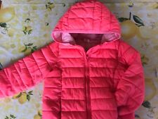 Giubbotto bimba con cappuccio cerniera rosa 2 anni 95 cm baby Gap