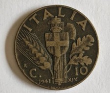 10 Centesimi 1941 Vittorio