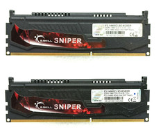 G. Skill Sniper DDR3 1866MHz Desktop RAM F-3 14900cl9d-8gbsr 4GX2 intel xmp