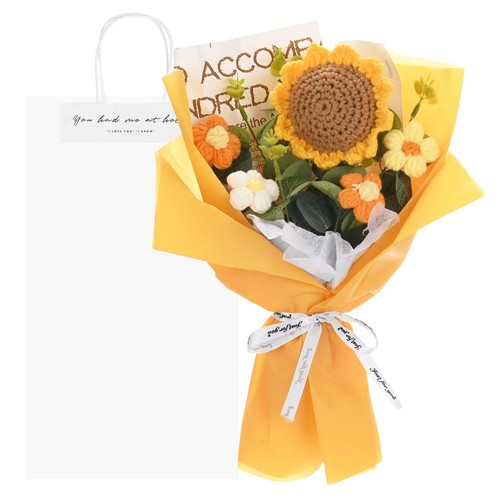 Mazzo fiori all - di, all'uncinetto