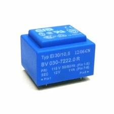 Trasformatore EI30 1VA