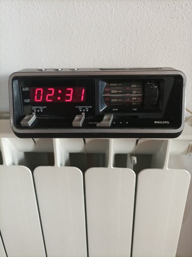 Vintage radio sveglia - radio,
