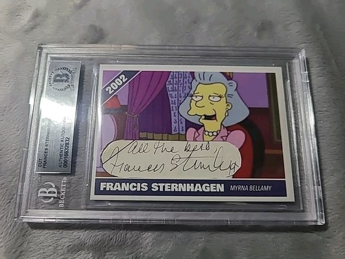 The simpsons signed - the, cut