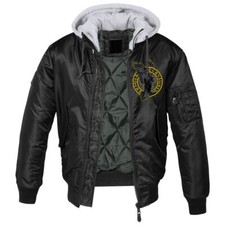 Bomber uomo MA1 con cappuccio