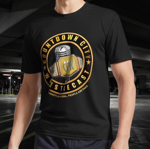 Shirt wrestlecast logo - wrestlecast,