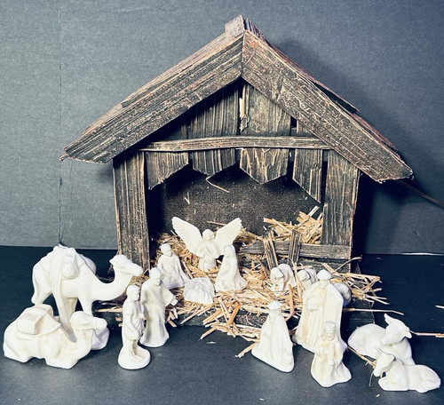 Statuina presepe scuderia - presepe,