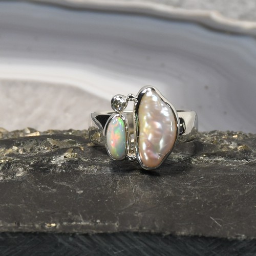 Edelopal ring 925er - ring,,