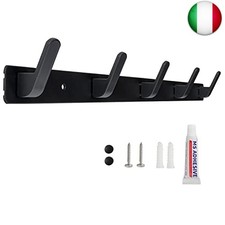 Sevenpers Appendiabiti da Parete, Attaccapanni da Muro Moderno Design con 5