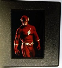THE FLASH SERIE TV 1990 - 2 DIAPOSITIVE PROMOZIONALI FUORI COMMERCIO 35 MM 