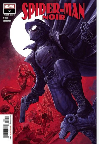 Spider man noir dave rapoza - noir,
