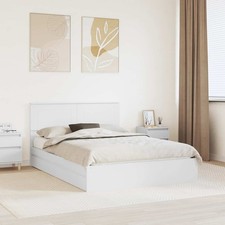 Letto con Contenitore Bianco