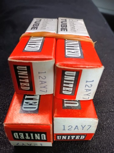 Lotto tubi valvole united - lotto,