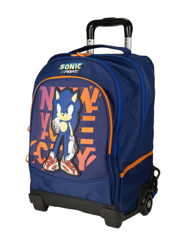 Zaino trolley scuola sonic - trolley,