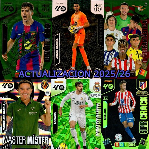 Adrenalyn laliga 2025 26 - xl,