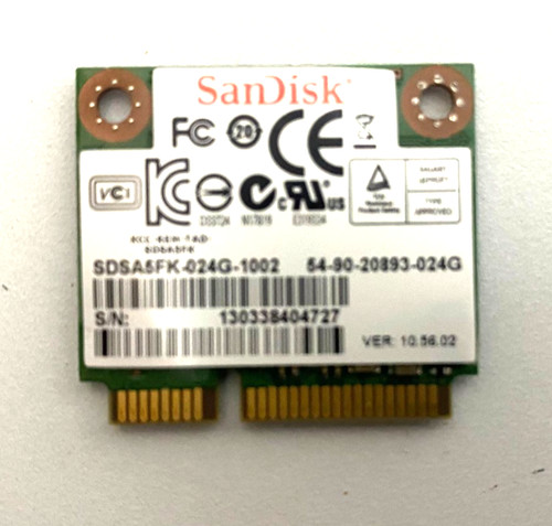 Sandisk 24gb msata mini ssd - mini,
