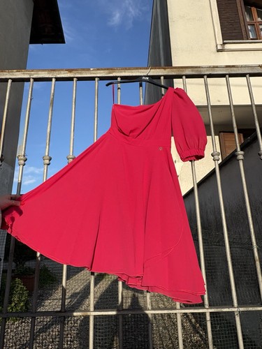 Abito pinko mono spalla rosso - mono,