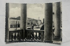 CARTOLINA NOVENTA VICENTINA - VIA G. MATTEOTTI DAL MUNICIPIO FG VIAGGIATA 