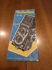 Rolleiflex 6x6 Istruzioni Francaise Francese
