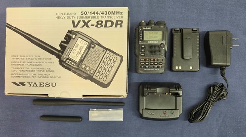 Yaesu 8dr quad band aprs - yaesu, vx-8dr